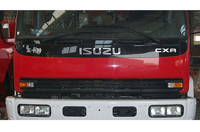 慶鈴五十鈴后雙橋A類泡沫消防車臉部圖片