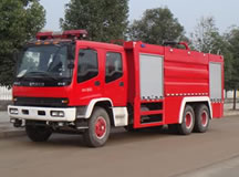 慶鈴五十鈴后雙橋12方泡沫消防車(chē)