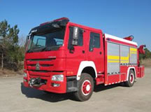 重汽豪沃牌搶險救援消防車