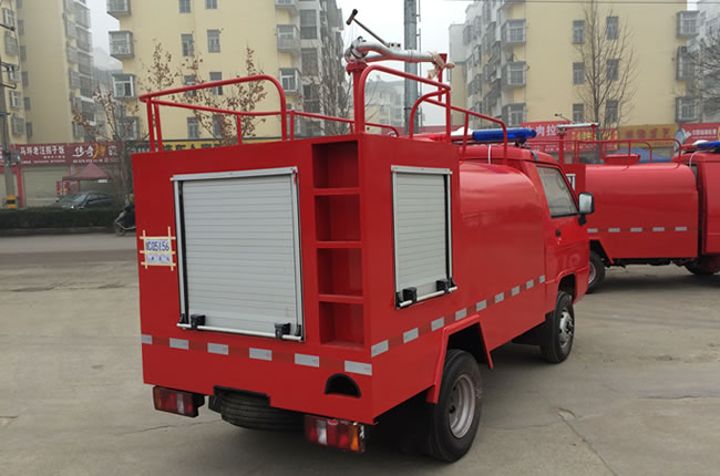 長(zhǎng)安微型單橋消防車(chē)尾部圖片