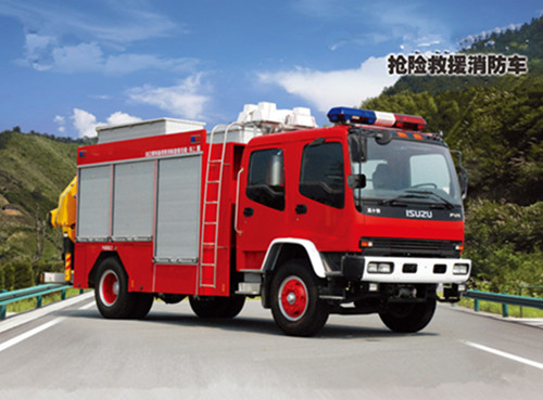 慶鈴五十鈴搶險救援消防車