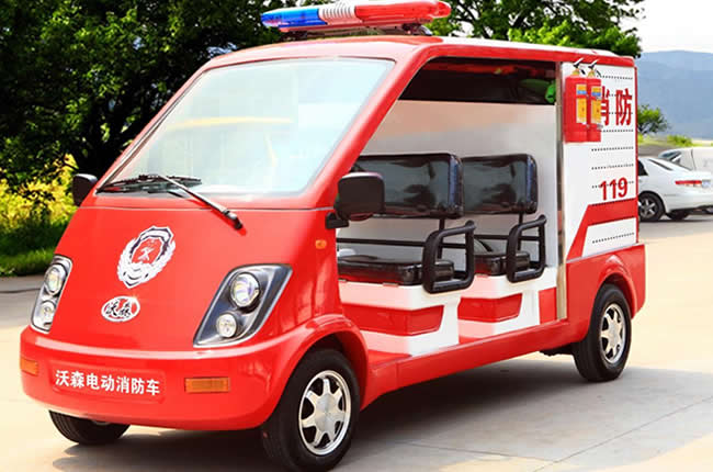 電動消防車展示圖